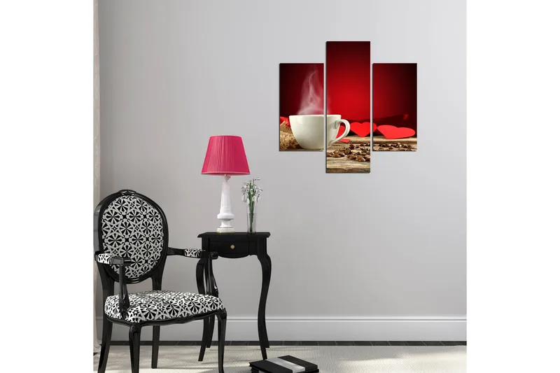 Koristeellinen MDF Maalaus (3 kpl) - Sisustustuotteet - Taulu & taide - Canvas-taulu