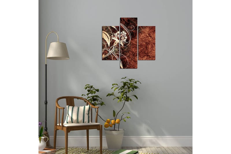 Koristeellinen MDF Maalaus (3 kpl) - Sisustustuotteet - Taulu & taide - Canvas-taulu