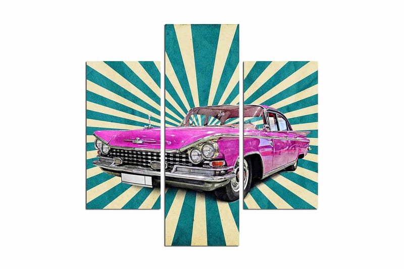 Koristeellinen MDF Maalaus (3 kpl), undefined