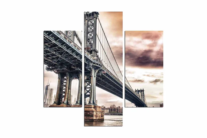 Koristeellinen MDF Maalaus (3 kpl), undefined