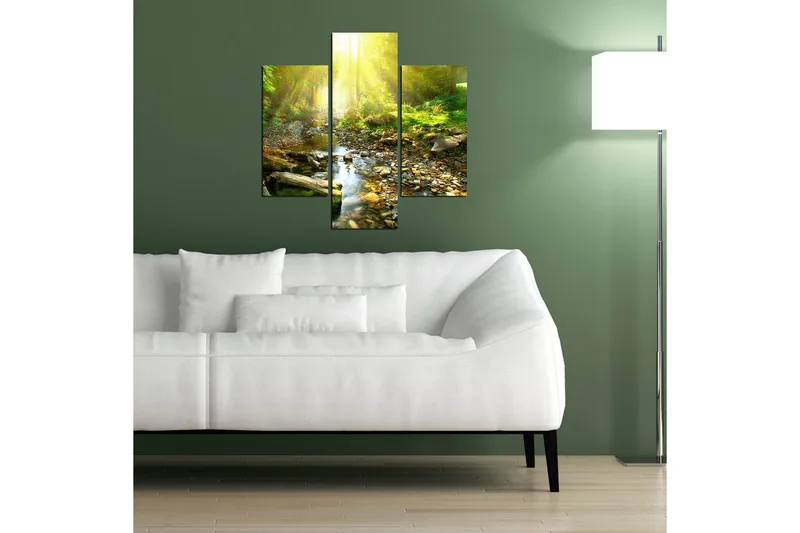 Koristeellinen MDF Maalaus (3 kpl) - Sisustustuotteet - Taulu & taide - Canvas-taulu