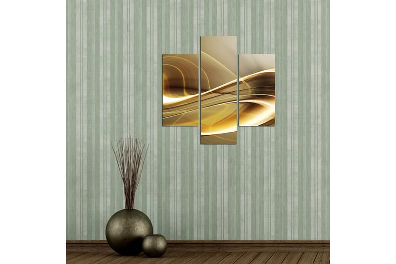 Koristeellinen MDF Maalaus (3 kpl) - Sisustustuotteet - Taulu & taide - Canvas-taulu