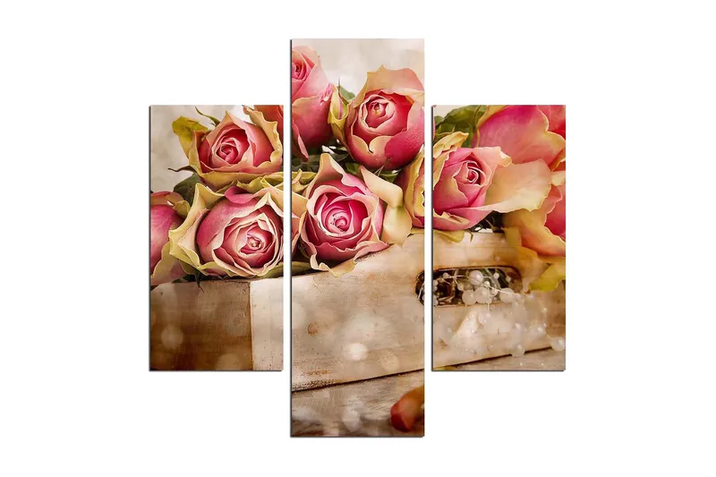 Koristeellinen MDF Maalaus (3 kpl), undefined