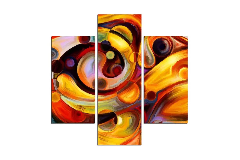 Koristeellinen MDF Maalaus (3 kpl), undefined