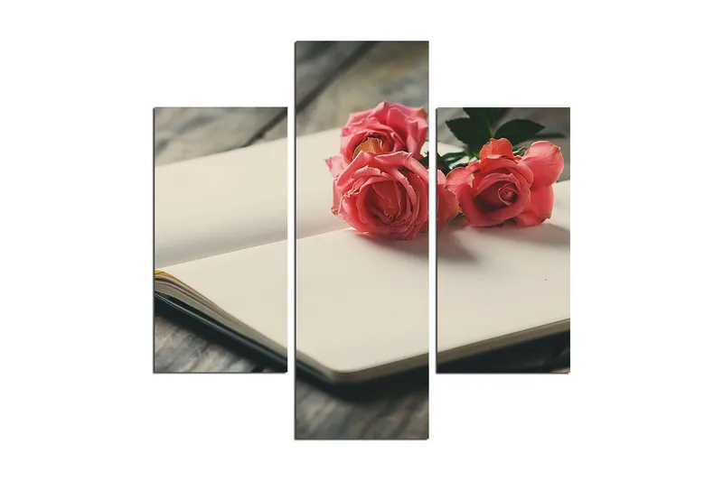 Koristeellinen MDF Maalaus (3 kpl), undefined