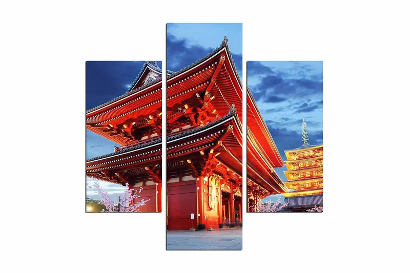 Koristeellinen MDF Maalaus (3 kpl), undefined