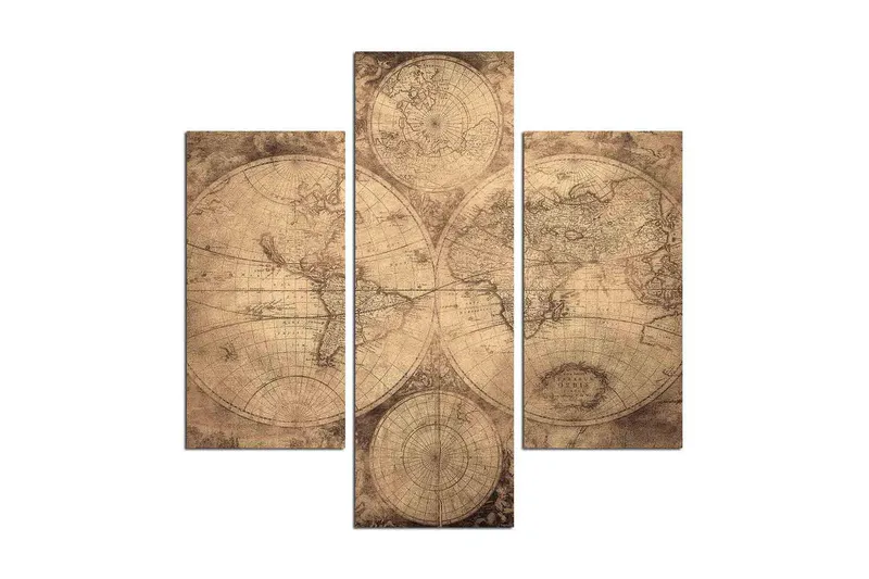 Koristeellinen MDF Maalaus (3 kpl), undefined