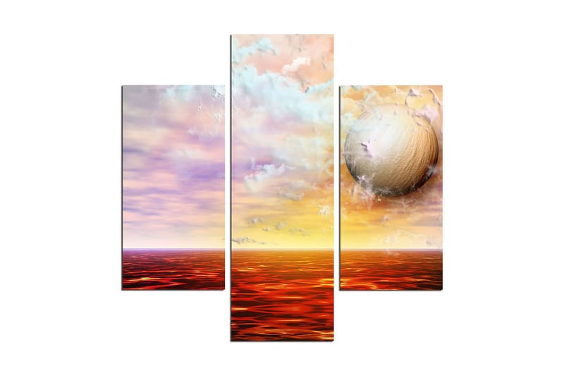 Koristeellinen MDF Maalaus (3 kpl), undefined