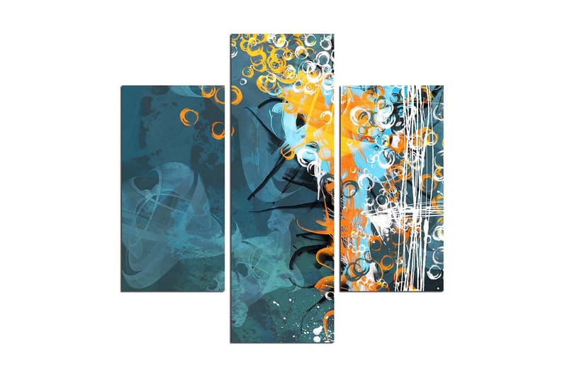 Koristeellinen MDF Maalaus (3 kpl), undefined