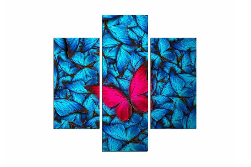 Koristeellinen MDF Maalaus (3 kpl), undefined