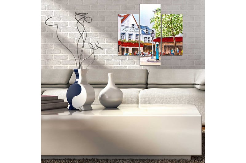 Koristeellinen MDF Maalaus (3 kpl) - Sisustustuotteet - Taulu & taide - Canvas-taulu