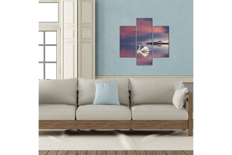 Koristeellinen MDF Maalaus (3 kpl) - Sisustustuotteet - Taulu & taide - Canvas-taulu