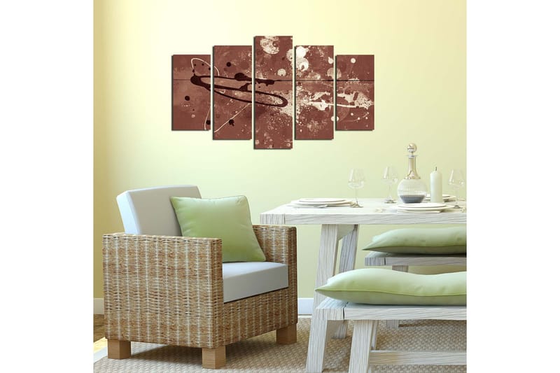 Koristeellinen MDF Maalaus (5 kpl) - Sisustustuotteet - Taulu & taide - Canvas-taulu