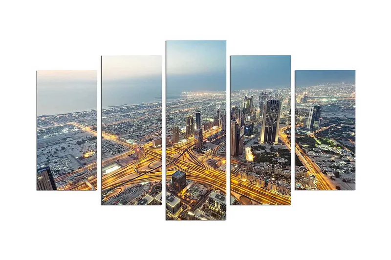 Koristeellinen MDF Maalaus (5 kpl), undefined