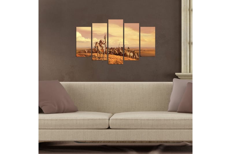 Koristeellinen MDF Maalaus (5 kpl) - Sisustustuotteet - Taulu & taide - Canvas-taulu