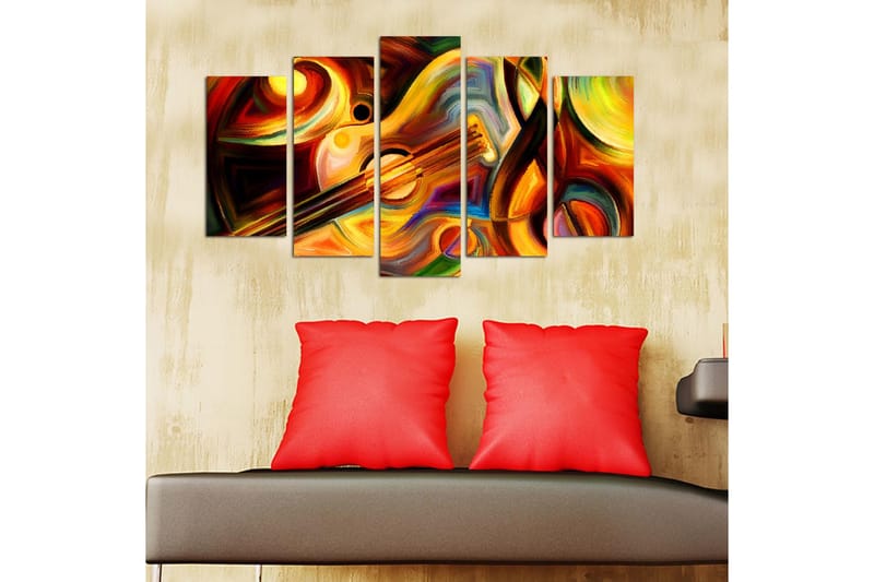 Koristeellinen MDF Maalaus (5 kpl) - Sisustustuotteet - Taulu & taide - Canvas-taulu