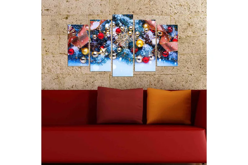 Koristeellinen MDF Maalaus (5 kpl) - Sisustustuotteet - Taulu & taide - Canvas-taulu