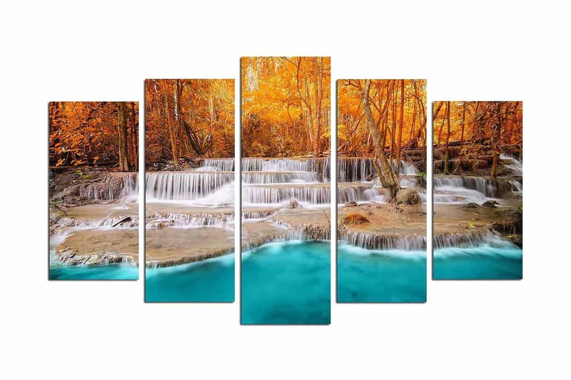 Koristeellinen MDF Maalaus (5 kpl) - Sisustustuotteet - Taulu & taide - Canvas-taulu