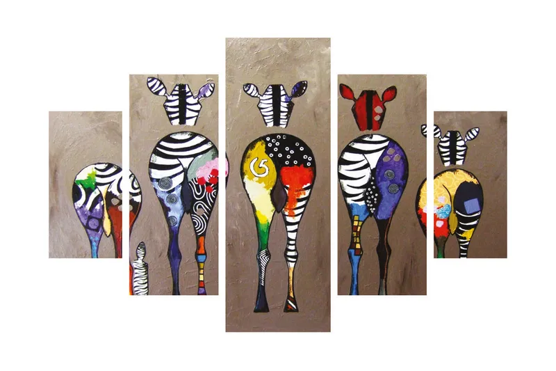 Koristeellinen MDF Maalaus (5 kpl), undefined