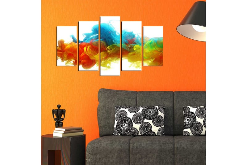 Koristeellinen MDF Maalaus (5 kpl) - Sisustustuotteet - Taulu & taide - Canvas-taulu