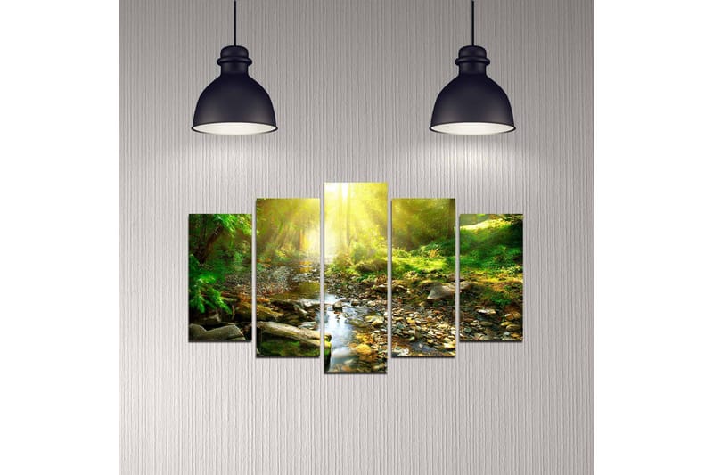 Koristeellinen MDF Maalaus (5 kpl) - Sisustustuotteet - Taulu & taide - Canvas-taulu