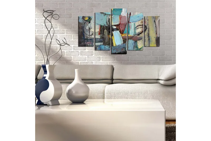 Koristeellinen MDF Maalaus (5 kpl) - Sisustustuotteet - Taulu & taide - Canvas-taulu