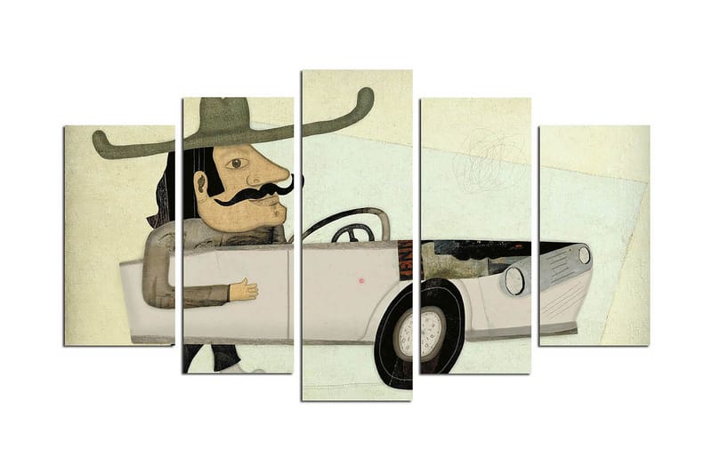 Koristeellinen MDF Maalaus (5 kpl), undefined