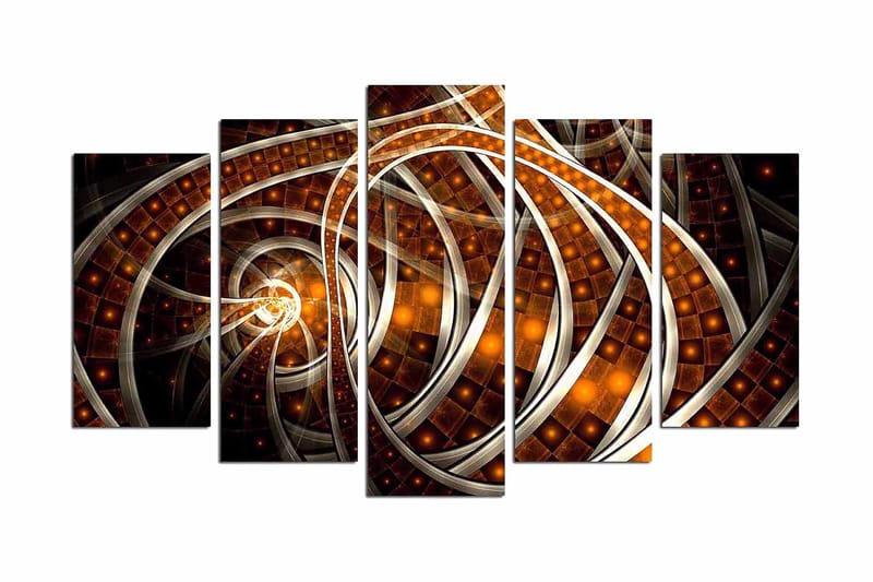 Koristeellinen MDF Maalaus (5 kpl) - Sisustustuotteet - Taulu & taide - Canvas-taulu