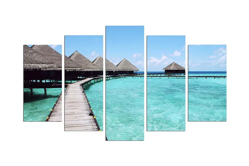 Koristeellinen MDF Maalaus (5 kpl), undefined