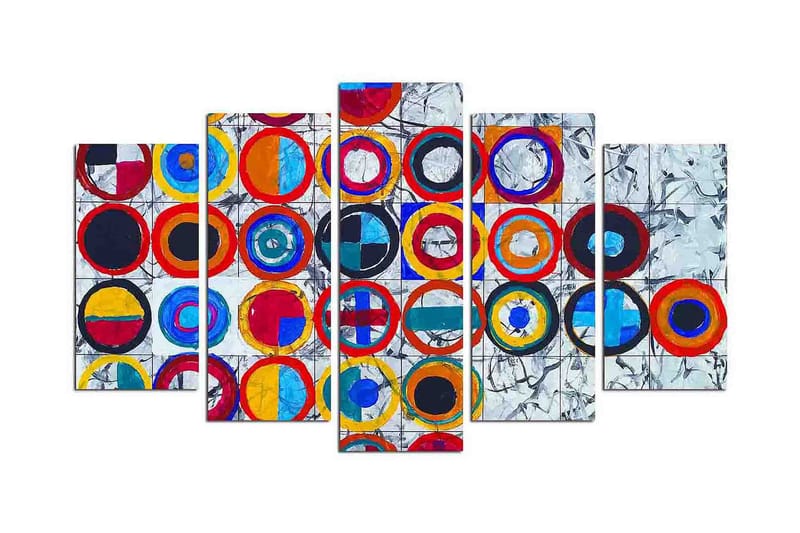 Koristeellinen MDF Maalaus (5 kpl), undefined