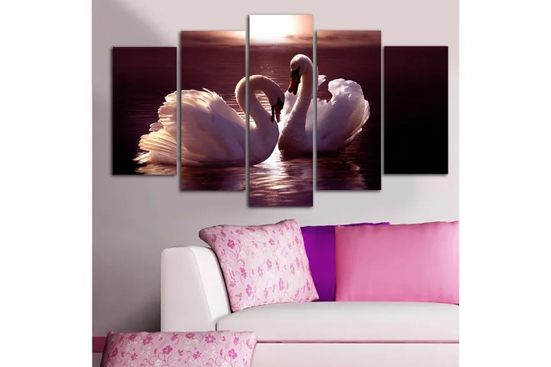 Koristeellinen MDF Maalaus (5 kpl) - Sisustustuotteet - Taulu & taide - Canvas-taulu