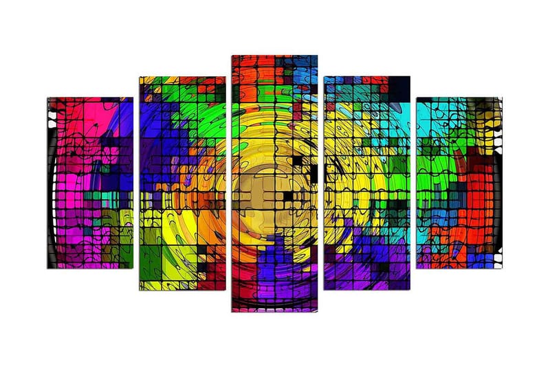 Koristeellinen MDF Maalaus (5 kpl), undefined