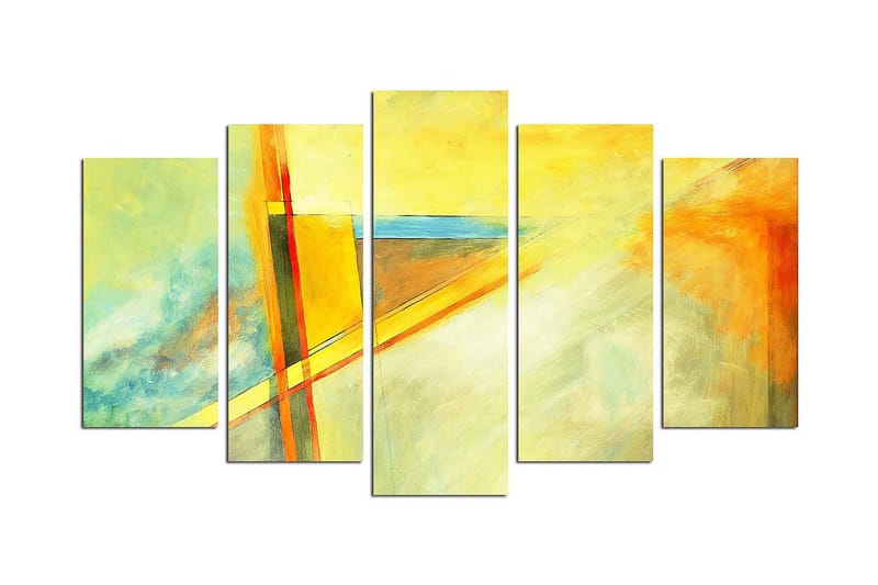 Koristeellinen MDF Maalaus (5 kpl) - Sisustustuotteet - Taulu & taide - Canvas-taulu