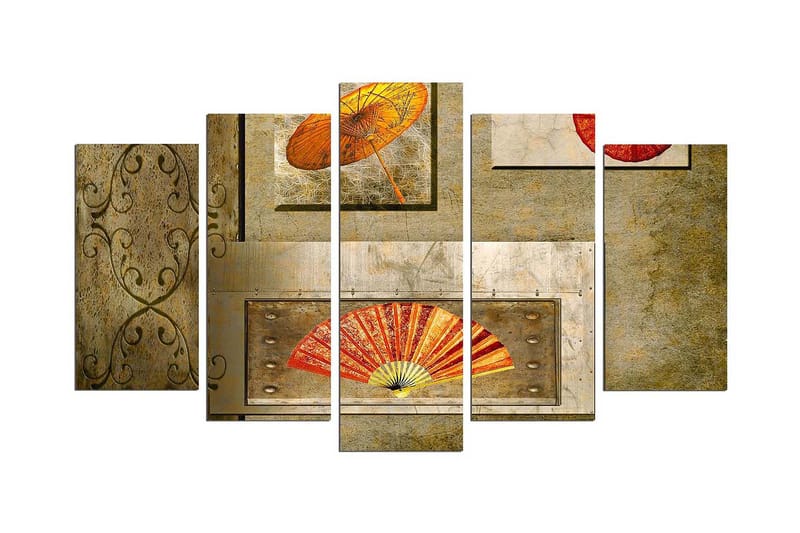 Koristeellinen MDF Maalaus (5 kpl), undefined