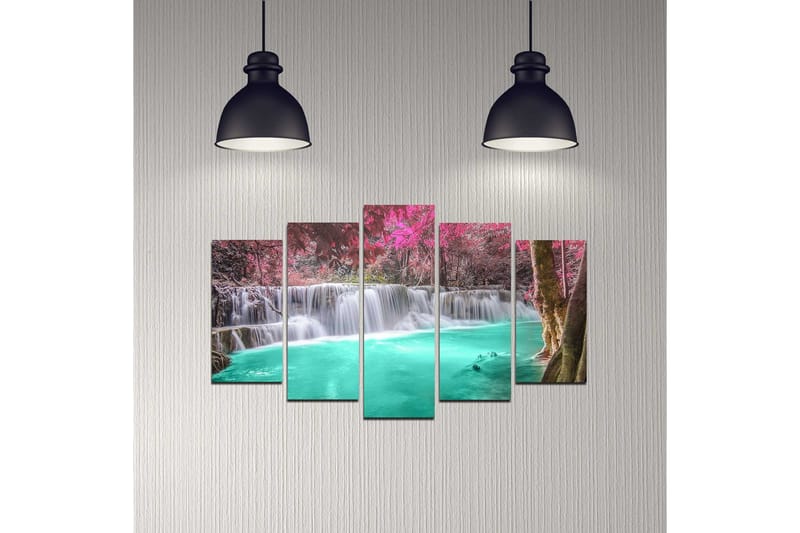 Koristeellinen MDF Maalaus (5 kpl) - Sisustustuotteet - Taulu & taide - Canvas-taulu