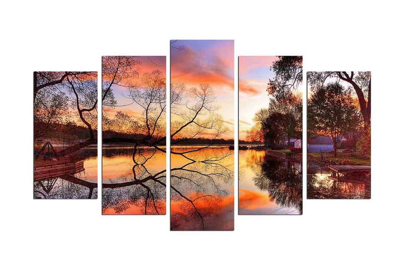 Koristeellinen MDF Maalaus (5 kpl), undefined