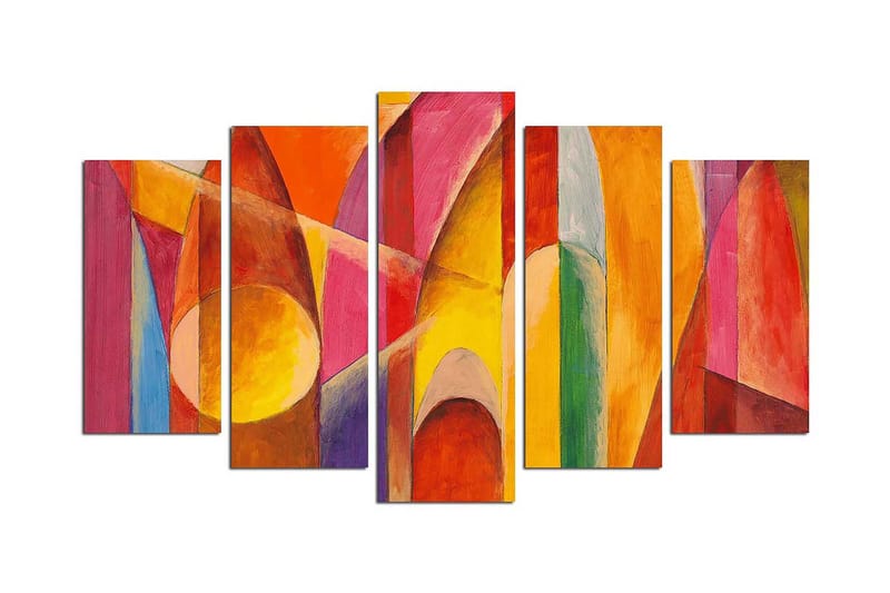 Koristeellinen MDF Maalaus (5 kpl) - Sisustustuotteet - Taulu & taide - Canvas-taulu