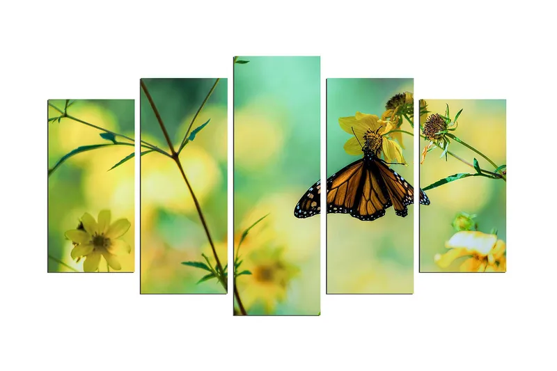 Koristeellinen MDF Maalaus (5 kpl), undefined