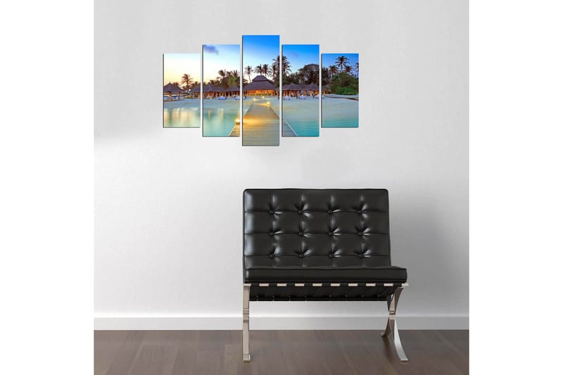 Koristeellinen MDF Maalaus (5 kpl) - Sisustustuotteet - Taulu & taide - Canvas-taulu