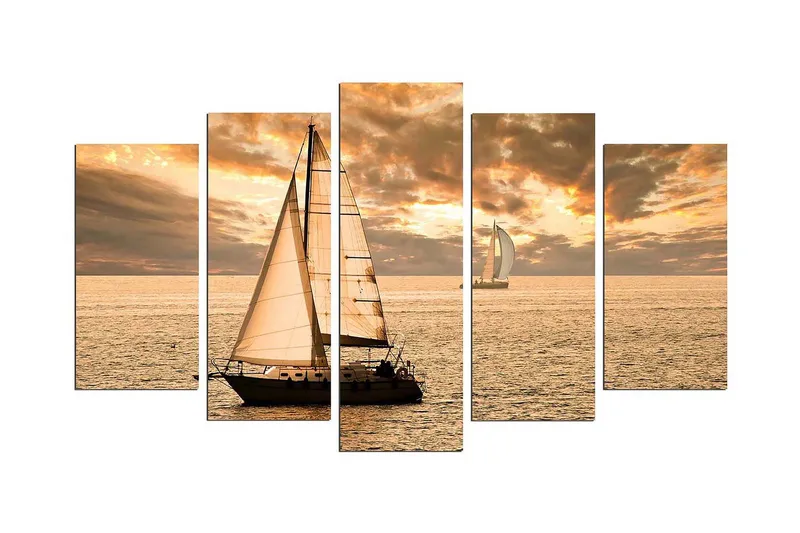 Koristeellinen MDF Maalaus (5 kpl), undefined