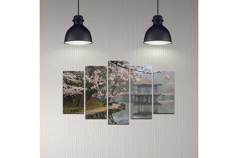 Koristeellinen MDF Maalaus (5 kpl) - Sisustustuotteet - Taulu & taide - Canvas-taulu