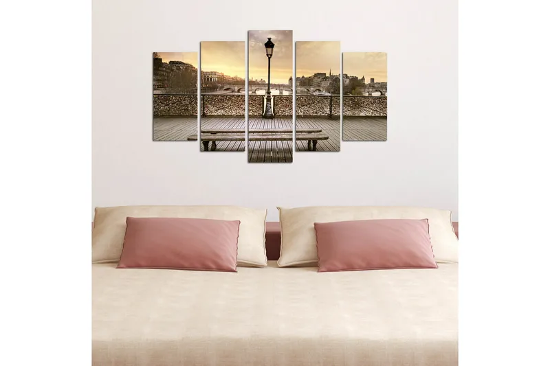 Koristeellinen MDF Maalaus (5 kpl) - Sisustustuotteet - Taulu & taide - Canvas-taulu