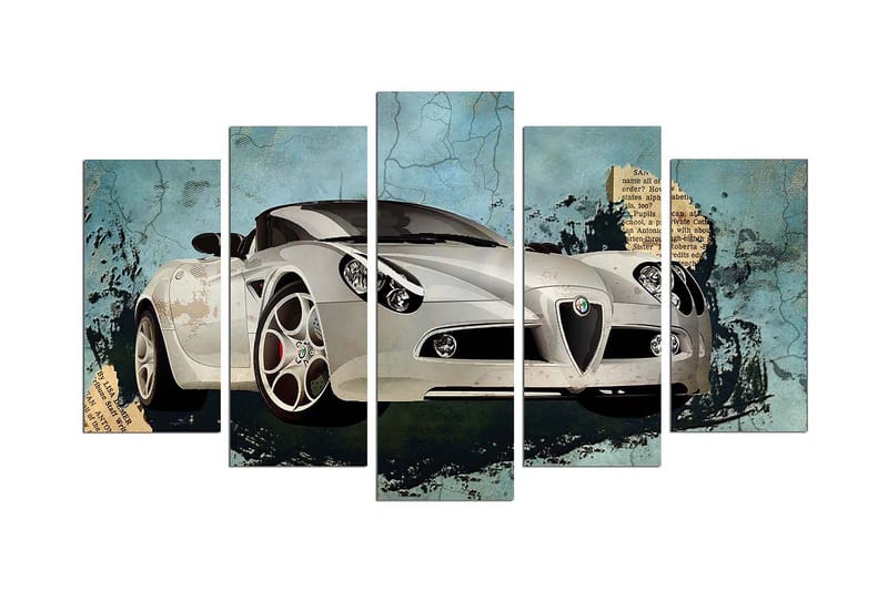 Koristeellinen MDF Maalaus (5 kpl), undefined