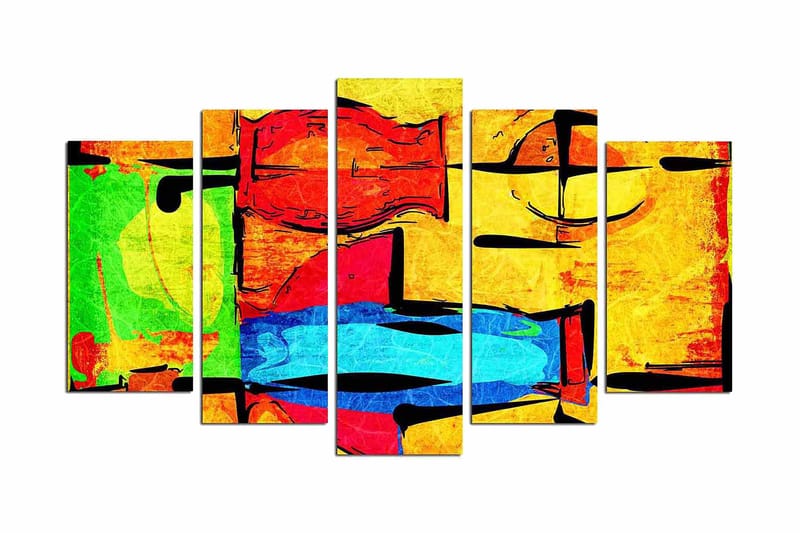 Koristeellinen MDF Maalaus (5 kpl), undefined