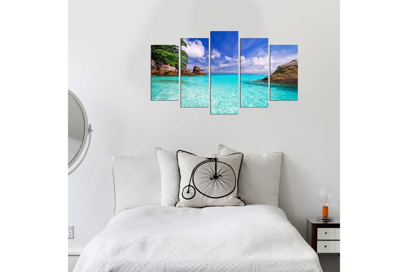 Koristeellinen MDF Maalaus (5 kpl) - Sisustustuotteet - Taulu & taide - Canvas-taulu