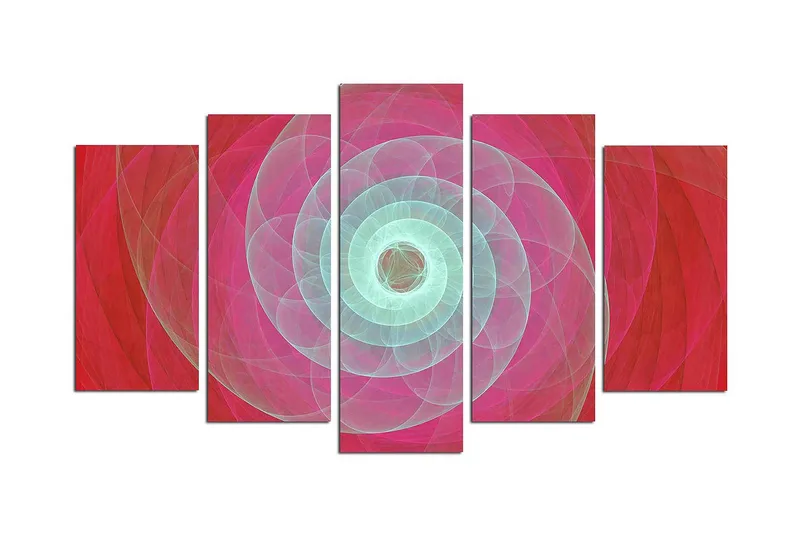 Koristeellinen MDF Maalaus (5 kpl) - Sisustustuotteet - Taulu & taide - Canvas-taulu