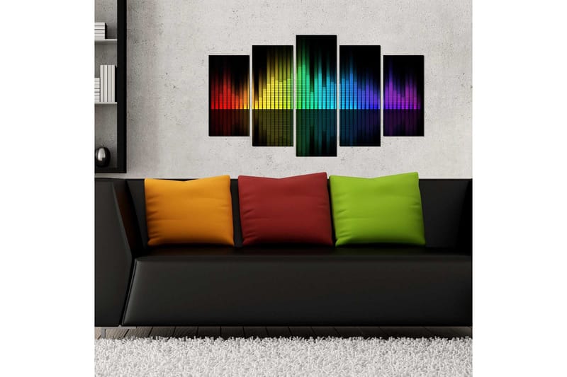 Koristeellinen MDF Maalaus (5 kpl) - Sisustustuotteet - Taulu & taide - Canvas-taulu