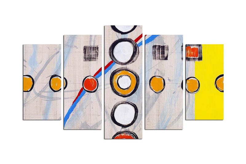 Koristeellinen MDF Maalaus (5 kpl), undefined