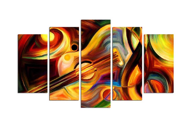 Koristeellinen MDF Maalaus (5 kpl) - Sisustustuotteet - Taulu & taide - Canvas-taulu