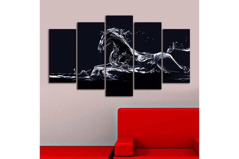 Koristeellinen MDF Maalaus (5 kpl) - Sisustustuotteet - Taulu & taide - Canvas-taulu